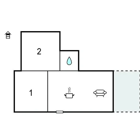 2 Bedroom Nice Apartment In Karbuni *