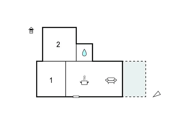 In Karbuni With House Sea View *